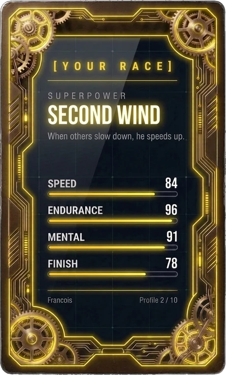 Card back: Second Wind superpower, profile 2 of 10